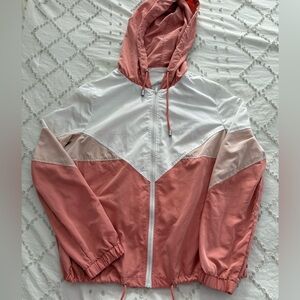Retro Pink Windbreaker